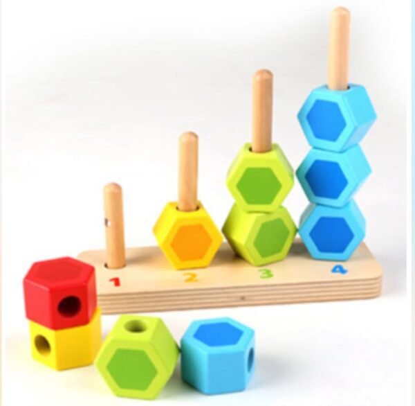 Hape count and Stack blocks