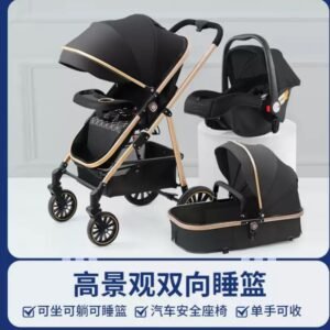 3-in-1 Convertible Baby Stroller